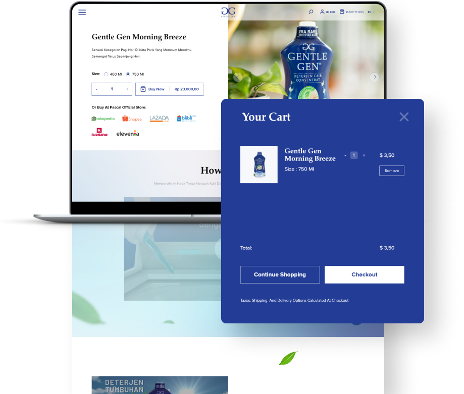 Gentle Gen E-Commerce