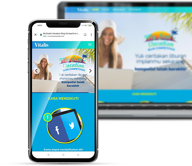 Vitalis My Exotic Vacation Campaign Result